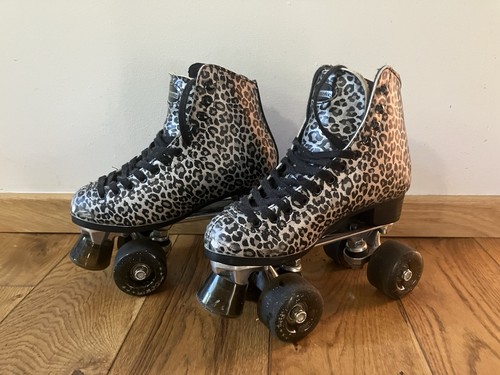 Leopardenmuster rollschuhe - leopardenmuster,