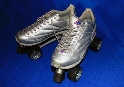 Rollschuhe disco silber - rollschuhe,