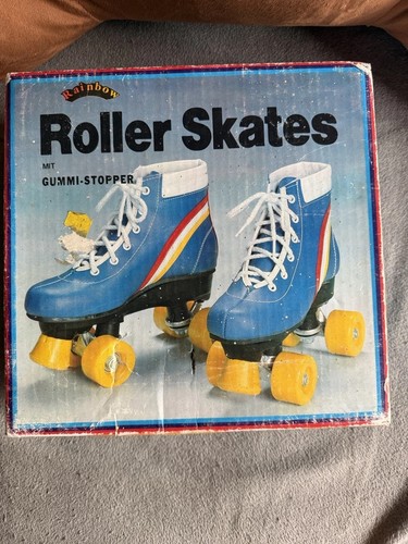Vintage rainbow rollschuhe - rainbow,
