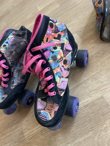 Bunte kult vintage rollschuhe - bunte,